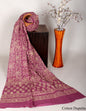 Bagru hand block printed Dupatta 