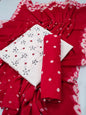 Bandhani Hand Work Cotton Suit Set - TSPSMBDHWTF1