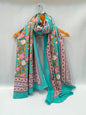 2 meter hand block printed Dupatta Stole