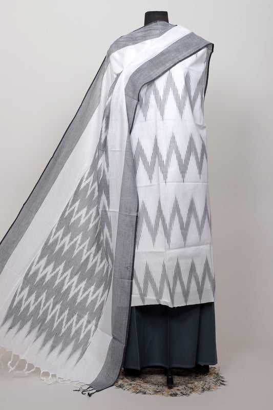 Handloom Weaving Bhagalpuri ikkat Suit Set  - TSPSGBIK11