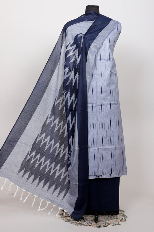 Handloom Weaving Bhagalpuri ikkat Suit Set  - TSPSGBIK16