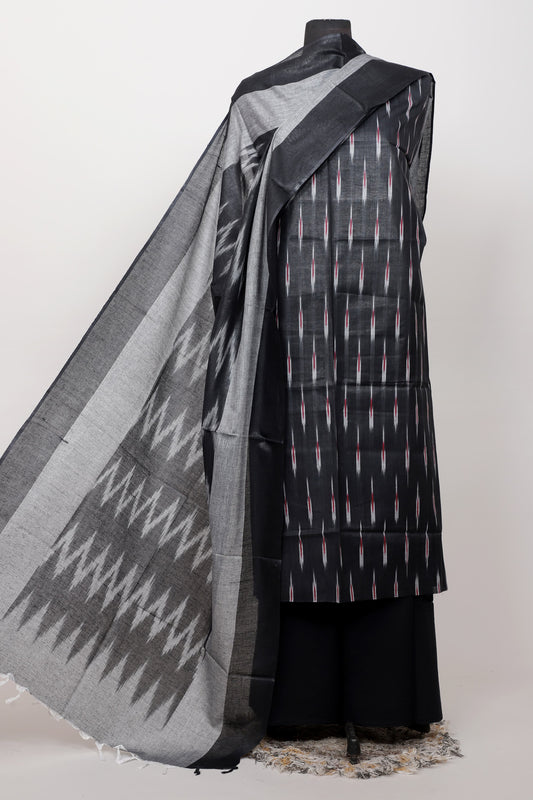 Handloom Weaving Bhagalpuri ikkat Suit Set  - TSPSGBIK18