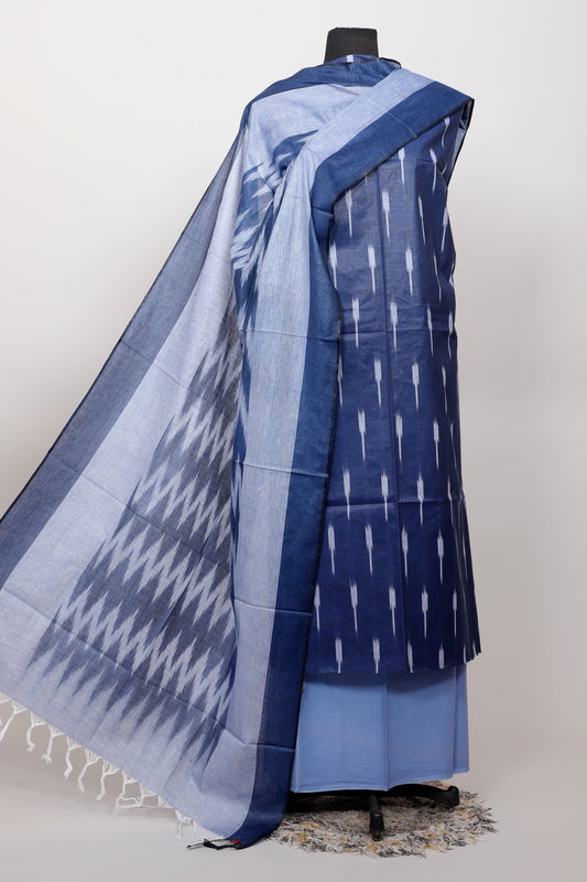 Handloom Weaving Bhagalpuri ikkat Suit Set  - TSPSGBIK20