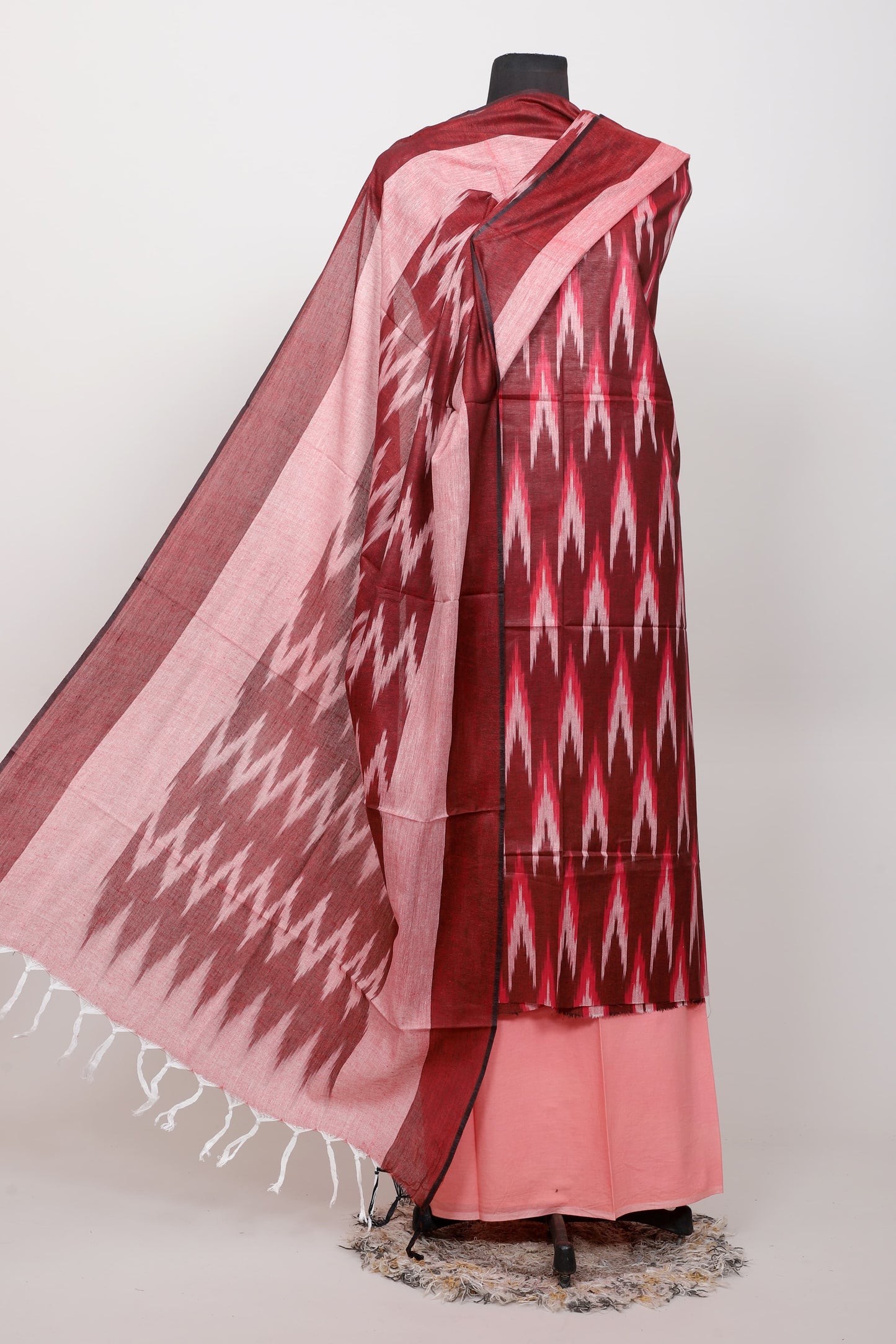 Handloom Weaving Bhagalpuri ikkat Suit Set  - TSPSGBIK4