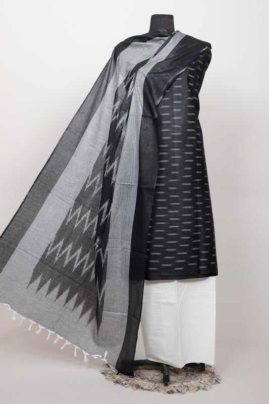 Handloom Weaving Bhagalpuri ikkat Suit Set  - TSPSGBIK6