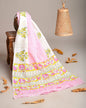 Mul-Cotton Bagru Hand Block Printed Dupatta  - TSPDM39