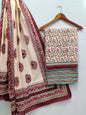 Cotton Screen Print Salwar Suit with Cotton Dupatta  - TSPSMVVSP40