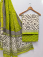 Cotton Screen Print Salwar Suit with Cotton Dupatta  - TSPSMVVSP44