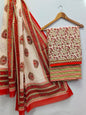 Cotton Screen Print Salwar Suit with Cotton Dupatta  - TSPSMVVSP63