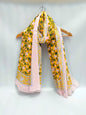 2 meter cotton Stole Dupatta Hand block printed