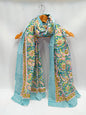 2 meter cotton Stole Dupatta Hand block printed