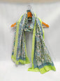 2 meter cotton Stole Dupatta Hand block printed