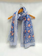 2 meter cotton Stole Dupatta Hand block printed