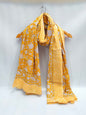 2 meter cotton Stole Dupatta Hand block printed