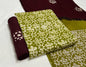 Batik Cotton Suit Set with Cotton Dupatta
