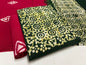 Batik Cotton Suit Set with Cotton Dupatta