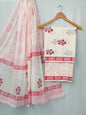 Hand Block Cotton Salwar Suit Set with Cotton Dupatta  - TSPSMVJ42